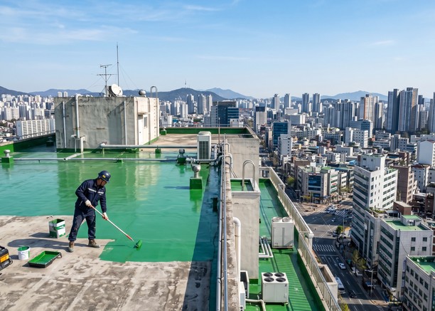 남동 옥상방수